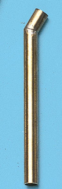 Eksosrør 6x75 mm. 1 stk.