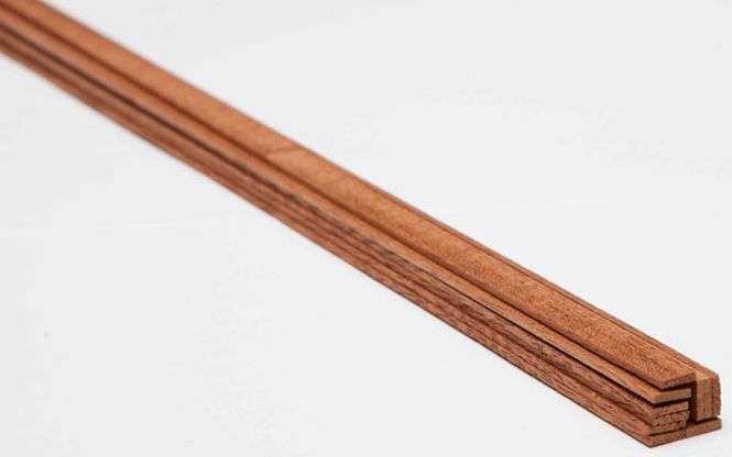 Hovedbilde Mahogni list 1,5x7x880mm. 10stk.