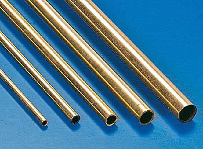 Hovedbilde Messingrør 3,0/2,1mm. 1000mm. 1 stk.