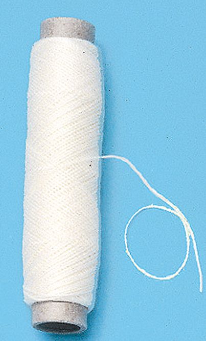 Hovedbilde Riggetråd hvit 0,2 mm. 50 m.