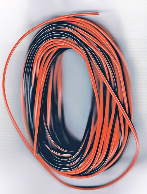 Hovedbilde Kabel for akku 2 x 0,33mm.  5 m.